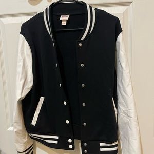 Mossimo fake leather Letterman jacket